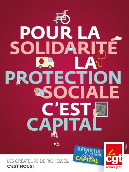Affiche CGT solidarité 2013